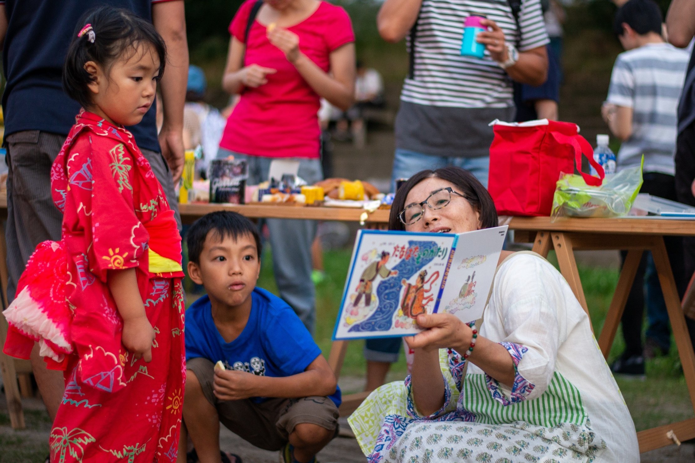 読み聞かせの様子