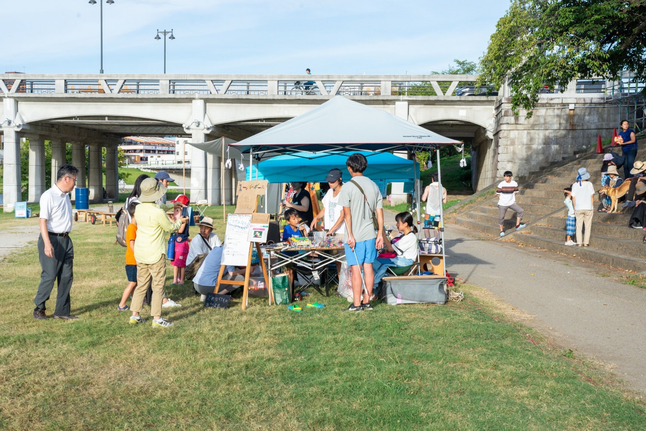 子どもチャレンジ縁日の様子
