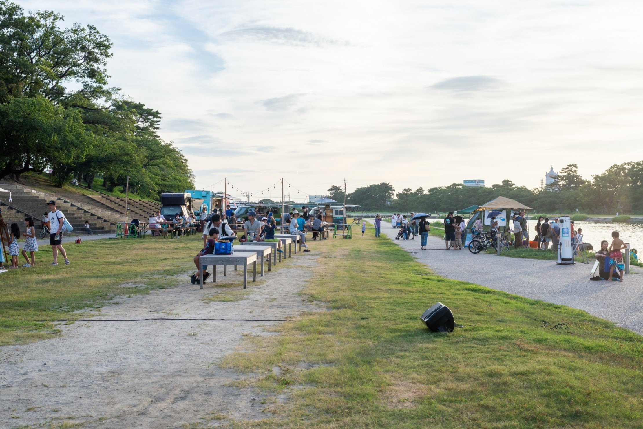 川あそびの会場風景