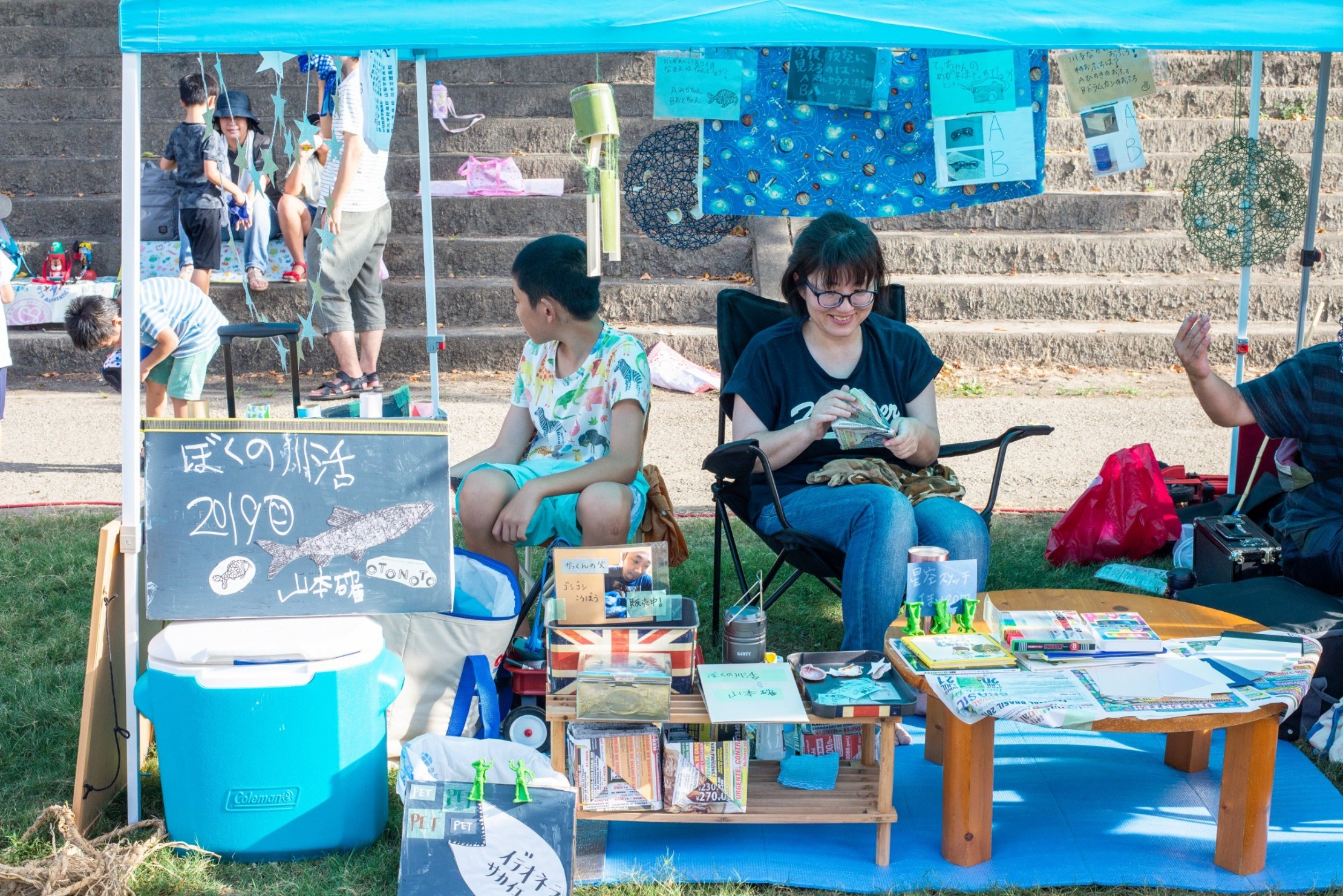 子どもチャレンジ縁日の様子