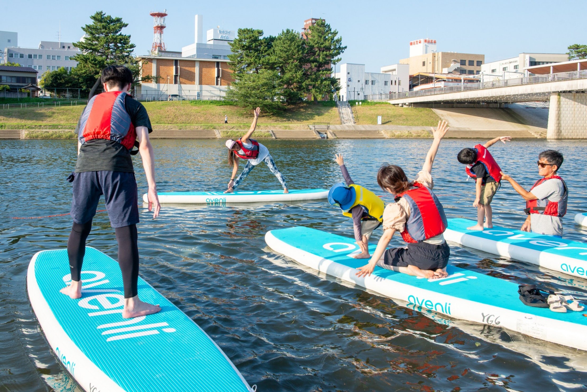 まちなかリバーSUP