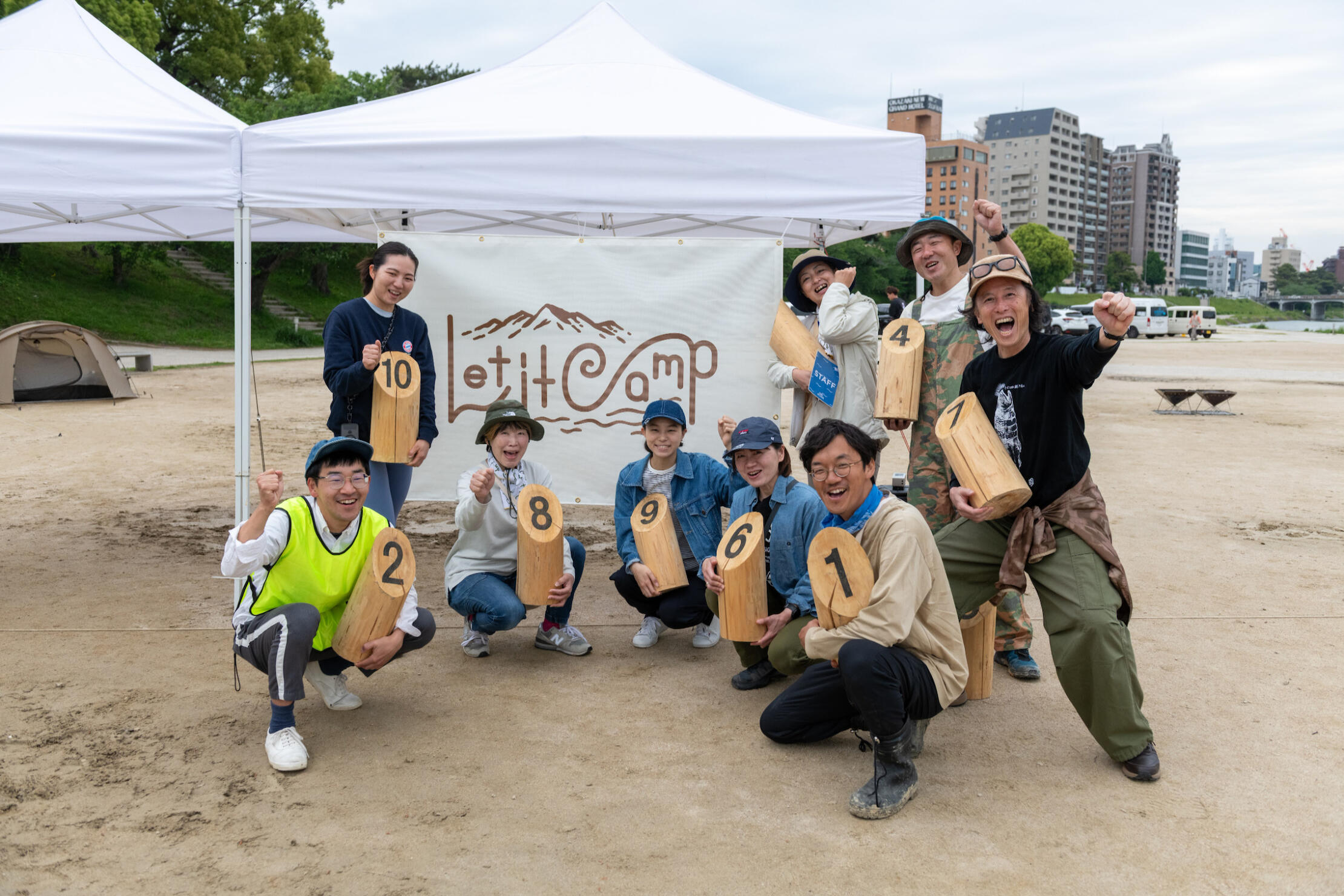 乙川大好きONE RIVERスタッフがお迎えします